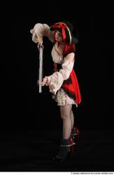 DARINA STANDING POSE WITH SHOTGUN